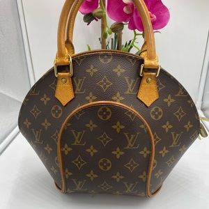 Auth Louis Vuitton Monogram Ellipse PM